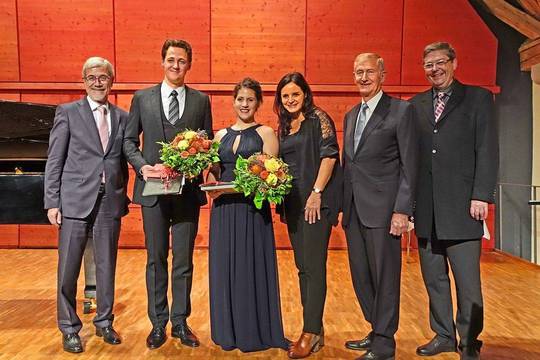 Der 11. Trude Eipperle Rieger-Preis wurde im Rahmen der Begegnungen am 20. Oktober 2016 verliehen