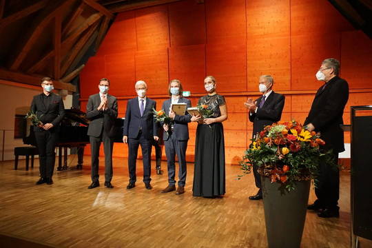 Der 15. Trude Eipperle Rieger-Preis  wurde im Rahmen der Begegnungen am 15. Oktober 2020 verliehen.