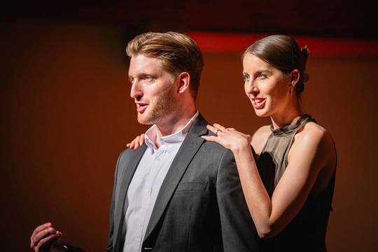 16.10.25 I Begegnungen I Jasper Lampe I Maria Hegele I Foto: Holger Bewersdorf
