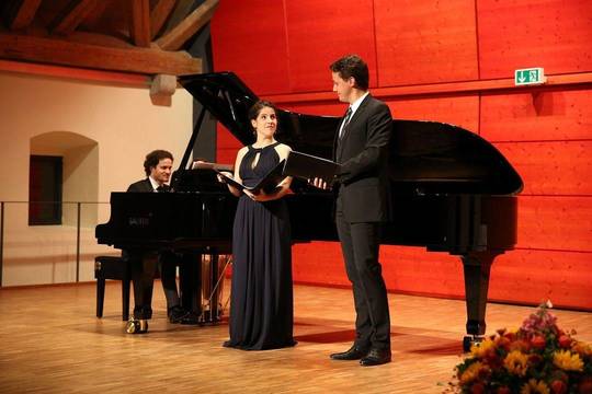 Die Preisträger Hagar Sharvit und Andreas Beinhauer