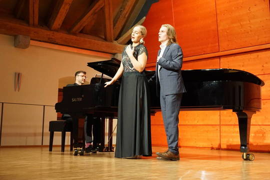 Die Preisträger beim Duet