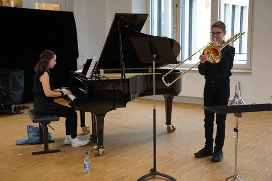 Regionalwettbewerb 2022 | Jannis Herzer & Johanna Hadinger | Posaune & Klavier