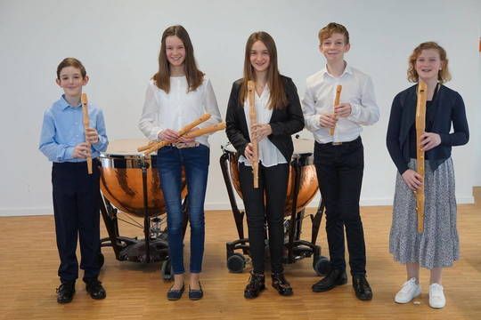 Regionalwettbewerb 2022 | Lorenz Habrom,_Jonas Habrom, Ellen Habrom, Celina Gerhard, Julia Bauder| Ensemble Alte Musik